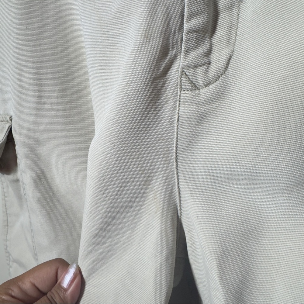 Tommy Bahama Cargo Shorts Cream Men Size 36 - Picture 5 of 7